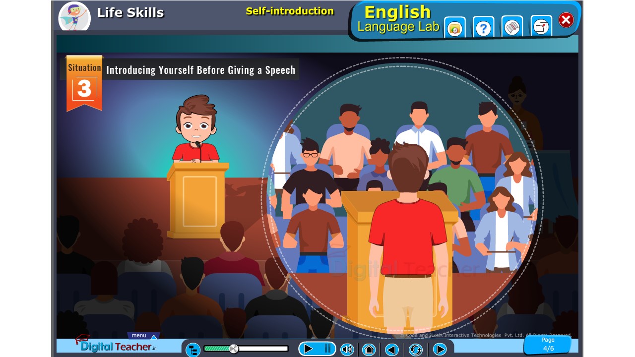 Digital Teacher English language lab - Life skills